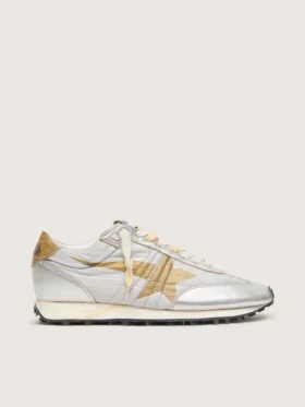 Women’s Marathon with silver ripstop nylon upper and gold star