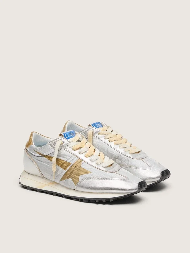 Women’s Marathon with silver ripstop nylon upper and gold star