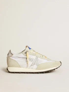 Women’s Marathon with white nylon upper and silver star