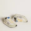 Women’s Marathon with white nylon upper and silver star