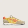 Women’s Marathon with yellow nylon upper and orange star