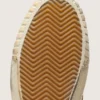 Women's Mid Star LAB in rust-colored suede with a white leather star