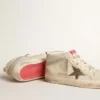 Women's Mid Star LTD with bronze leather star and Swarovski crystal flash