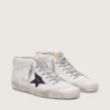 Women's Mid Star with laminated heel tab and glitter laces