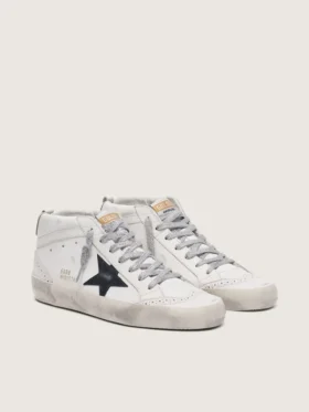 Women’s Mid Star with laminated heel tab and glitter laces