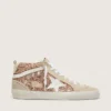 Women's Mid Star with pink glitter