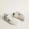 Women's Mid Star with silver glitter star and black laminated heel tab
