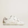 Women’s Old School LTD with rose gold metallic leather star and heel tab