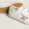 Women’s Old School LTD with rose gold metallic leather star and heel tab