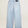 Women’s pants in lived-in effect denim