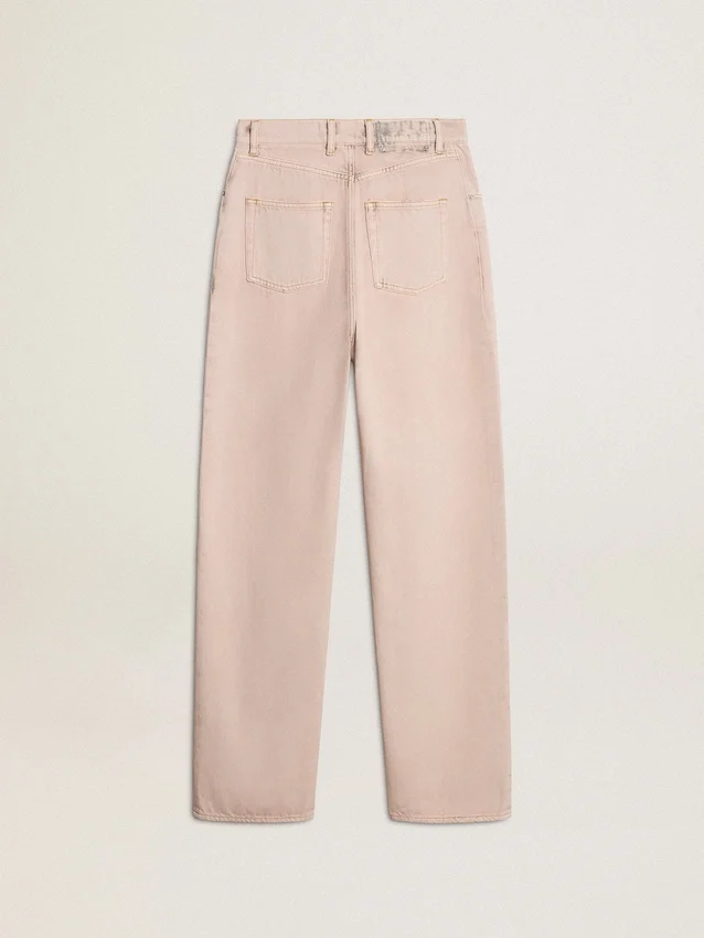 Women's pink jeans