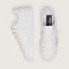 Women’s Purestar in white leather with silver Swarovski crystal star