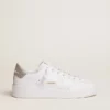 Women's Purestar sneakers with glittery silver heel tab