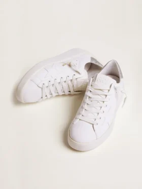 Women’s Purestar sneakers with glittery silver heel tab