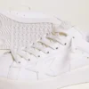 Women's Purestar sneakers with glittery silver heel tab