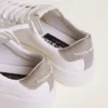 Women's Purestar sneakers with glittery silver heel tab