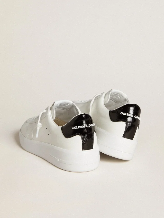 Women's Purestar with leather star and black patent leather heel tab
