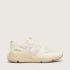 Women's Running Sole in mesh and white nappa