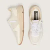Women's Running Sole in mesh and white nappa