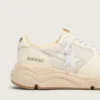 Women's Running Sole in mesh and white nappa