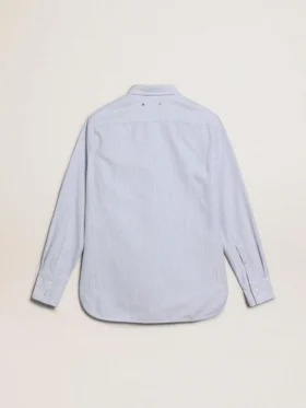 Women’s shirt with narrow stripes