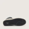 Women's Sky-Star in black nappa with white star