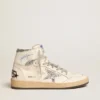 Women's Sky-Star with signature on the ankle and silver inserts
