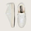 Women’s Soul Star in beige suede with white leather heel tab