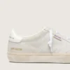 Women’s Soul Star in beige suede with white leather heel tab