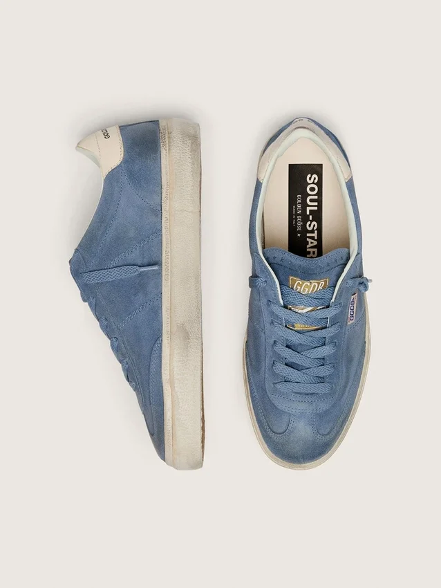 Women’s Soul Star in blue suede