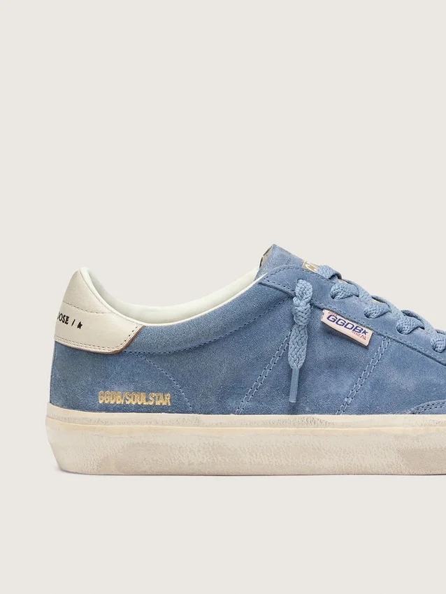 Women’s Soul Star in blue suede