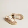 Women's Soul Star in pink suede with milk-white leather heel tab