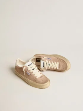 Women’s Soul Star in pink suede with milk-white leather heel tab