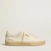 Women's Soul Star in white nappa with white leather heel tab