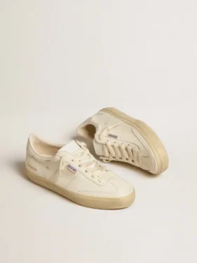Women’s Soul Star in white nappa with white leather heel tab