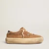 Men's Space-Star in tobacco-colored suede and shearling lining