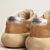 Men's Space-Star in tobacco-colored suede and shearling lining