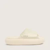 Men's Space-Star Slide slip-ons in white leather