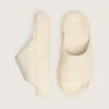 Men's Space-Star Slide slip-ons in white leather