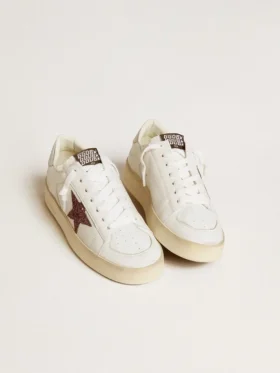 Women’s Stardan in nappa with glitter star and metallic leather heel tab
