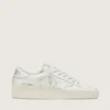 Women's Stardan in total white leather