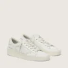 Women's Stardan in total white leather