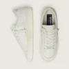 Women's Stardan in total white leather