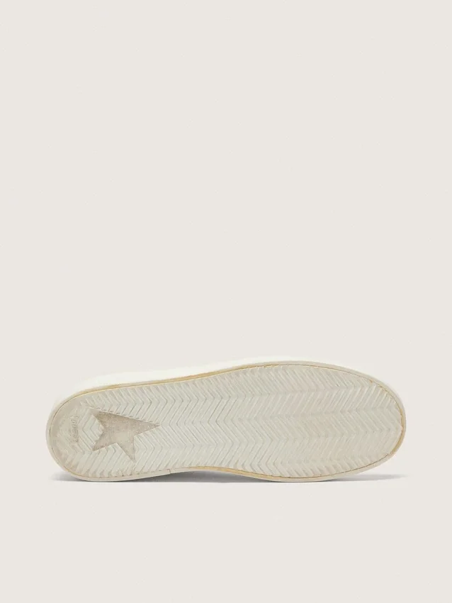 Women's Stardan in total white leather