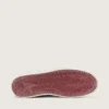 Men’s Stardan LAB in burgundy and silver leather and glitter