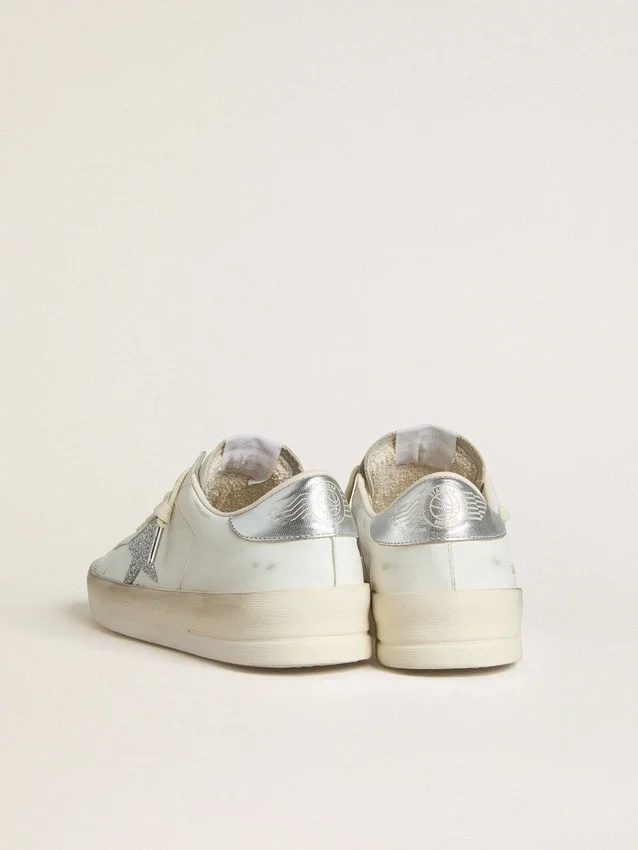 Women’s Stardan LTD with Swarovski crystal star and metallic leather heel tab