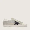 Women's Super-Star in leather with black star