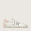 Women’s Super-Star in leather with Swarovski crystal star and heel tab