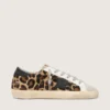 Women's Super-Star in leopard print leather