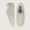 Women’s Super-Star in light gray suede with white leather star